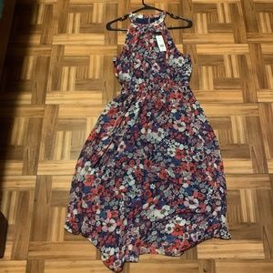 New BCBG Paris Halter Dress- Retro Floral